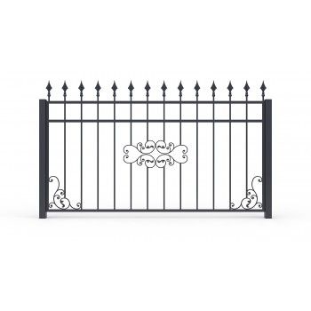 Кованный забор КЗ-91