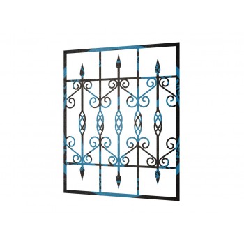 Кованая решетка люкс-27